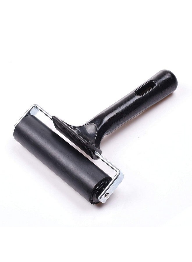 AKIRO 4-Inch Rubber Brayer Roller For Printmaking, Great For Gluing Application Also. (Original Version) - Image 1