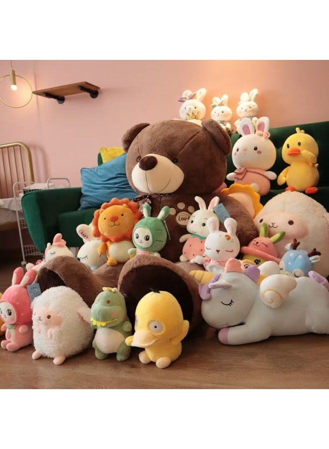8 Inch Grab Doll Plush Toy Wedding Throw Doll Machine 20-25cm Animal Doll Wholesale-Specification:Police Panda-Colour:8inch 【1 Price/random Color】 - Image 4