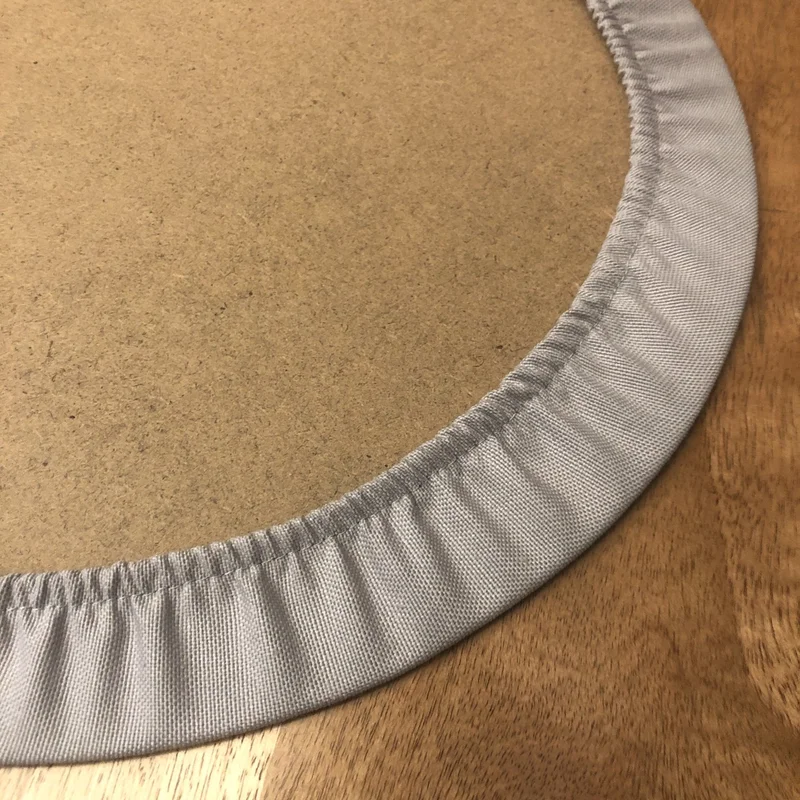 ديسينازمير PatternIzmir Placemat Plate Gray Color (6 Pieces)