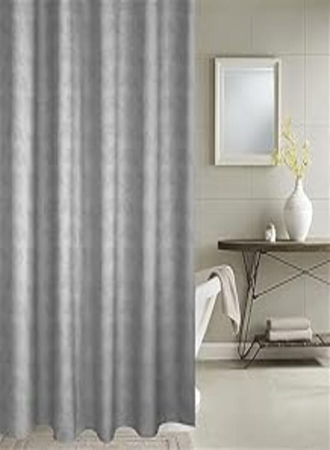 Penguin Shower Curtain - Plastic 200 * 200 cm - Grey 