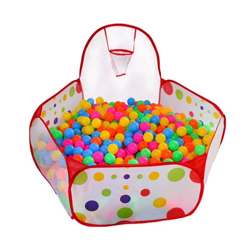 Kuuqa Ball Pit Play Tent with Basketball Hoop for Kids Toddlers Outdoor Indoor Play 4 Ft120CM Balls Not Included
