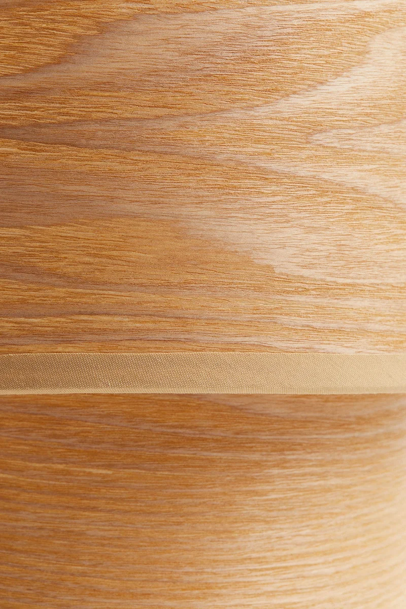 اتش اند ام مصباح طاولة صغير بغطاء من القماش