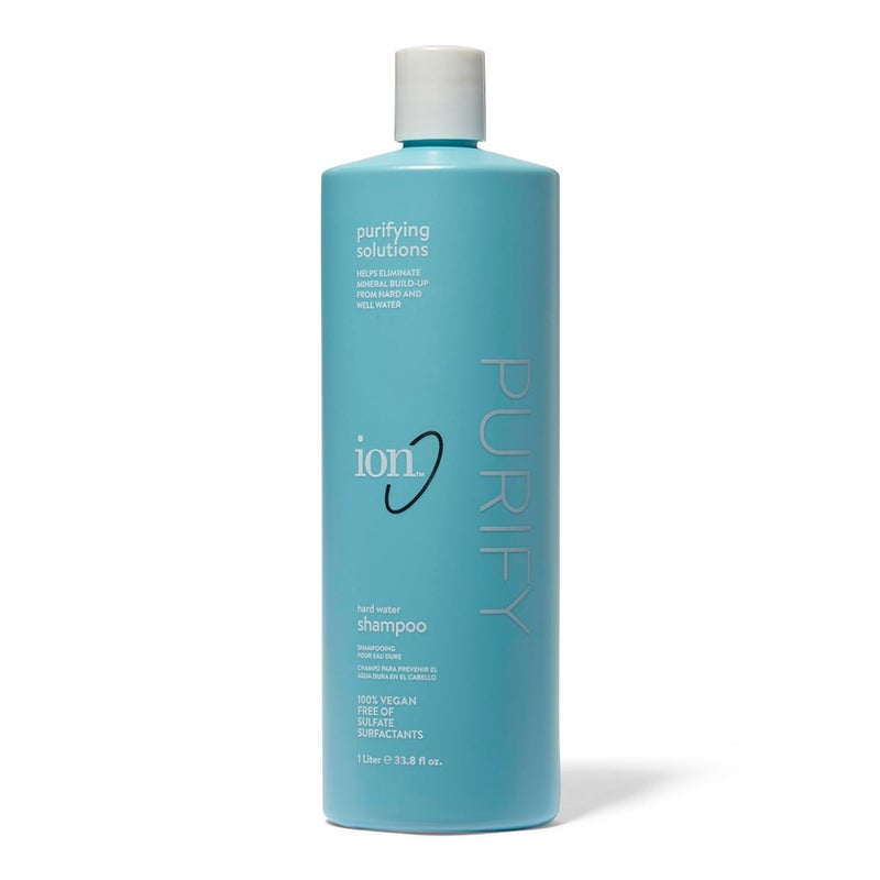 ion Purifying Solutions Hard Water Shampoo, Gentle Cleansing For All Hair Types, Prevents Hard Water Buildup, 33.8 oz. - Image 1