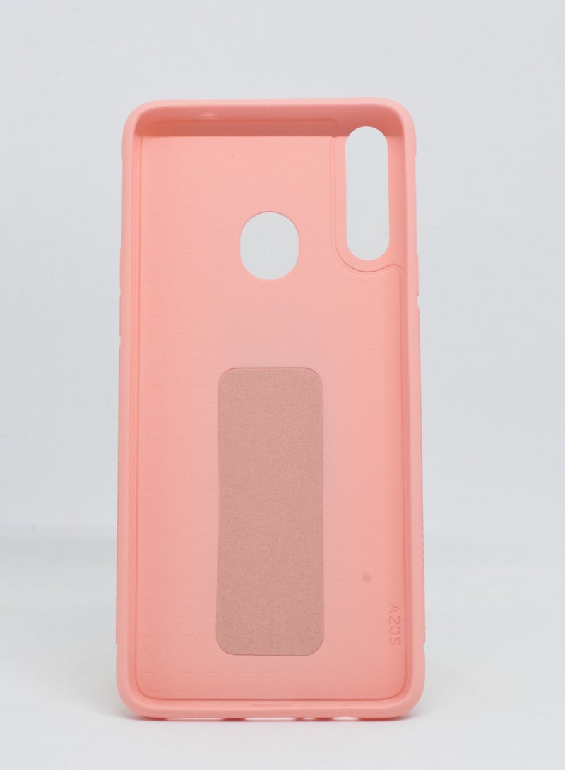 BORTONY Protective Case Cover With Finger Grip Stand For Samsung A20S - Image 2