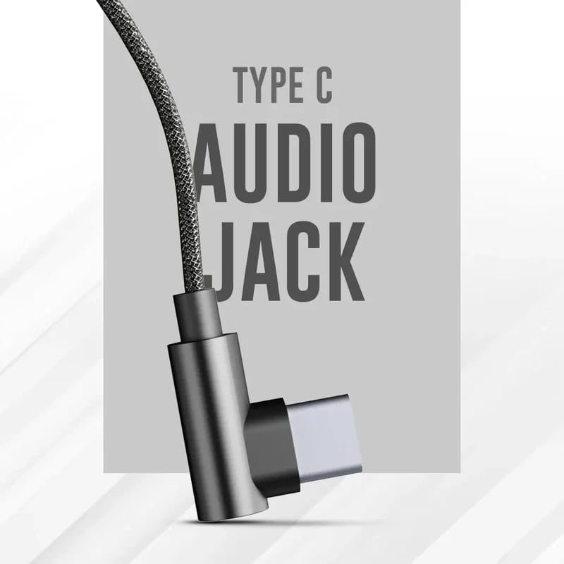 Hifuture MI5 Semi-In-ear USB-C Wired Earphones with Mic, Hi-Res Sound, Black - Image 4