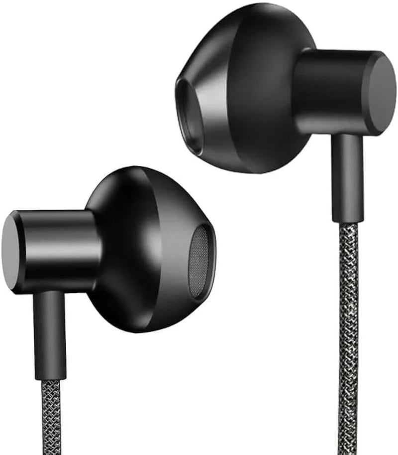 Hifuture MI5 Semi-In-ear USB-C Wired Earphones with Mic, Hi-Res Sound, Black - Image 1