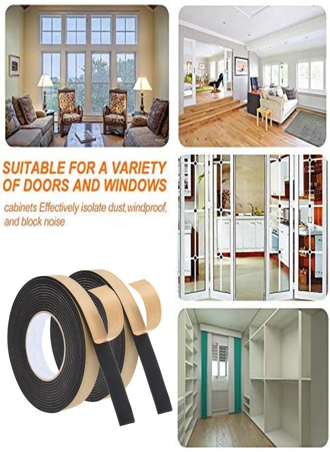 Generic 2 Roll Weather Stripping Door Seal Strip,  20mm Wide 1mm Thick  - Image 5