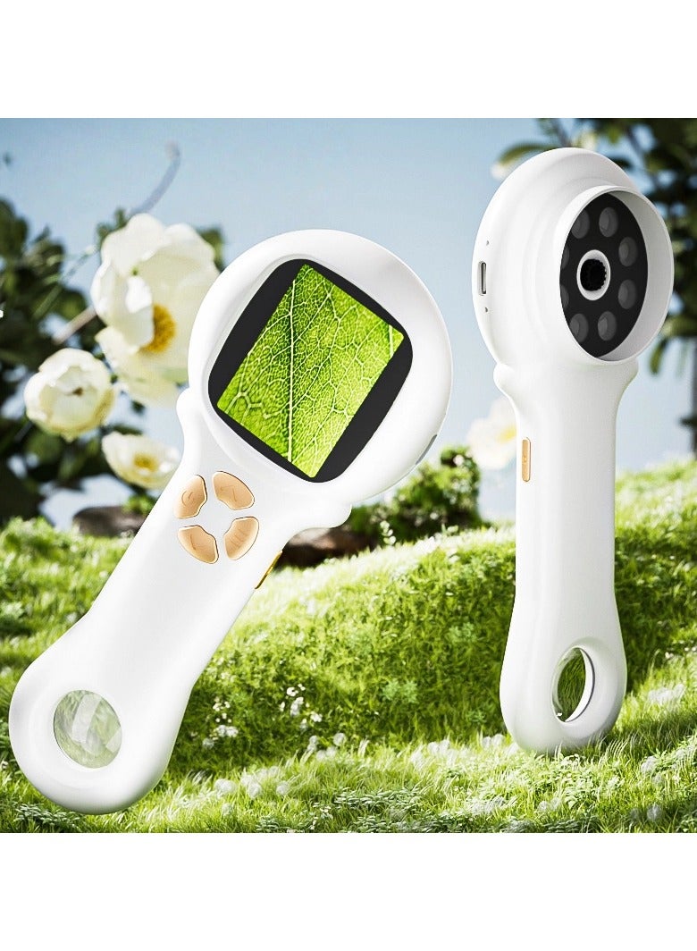 general Handheld microscope for children and students high-definition electronic magnifying glass science experiment toy - Image 1