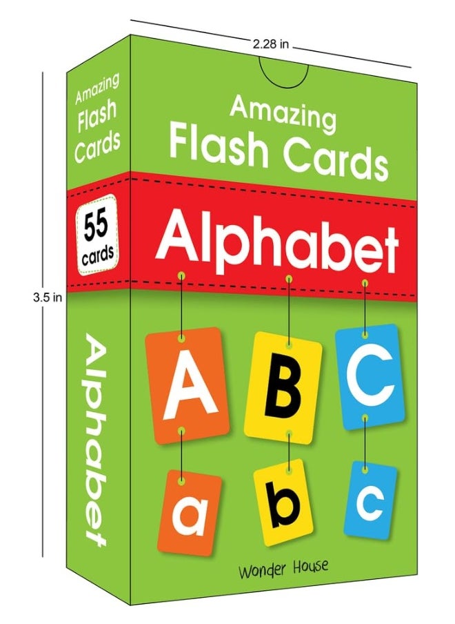Amazing Flash Cards Alphabet: Early Development Of Preschool Toddler (55 Cards)  - Image 3