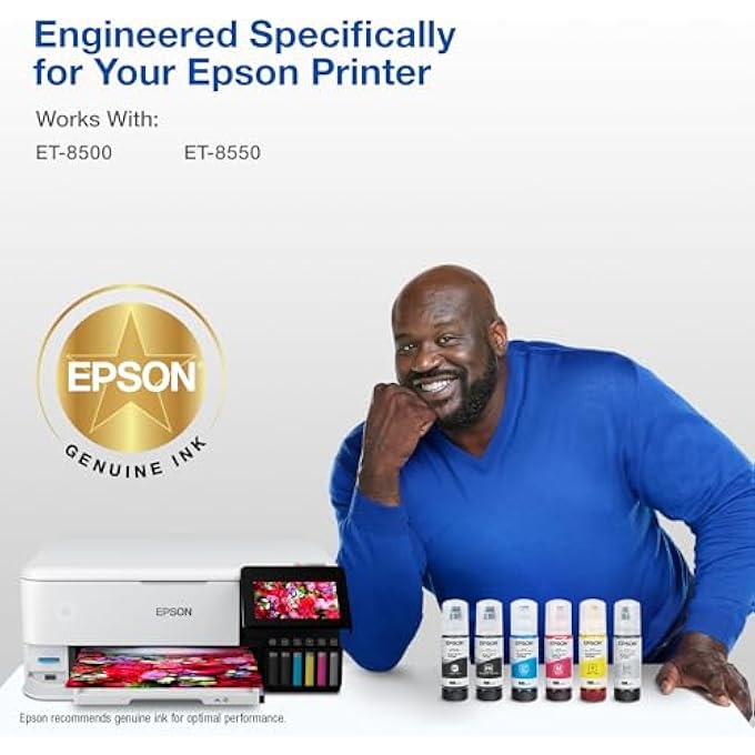 552 ECOTANK INK ULTRA-HIGH CAPACITY BOTTLE THREE COLOR CMY COMBO PACK (T552620-S) WORKS WITH ECOTANK PHOTO ET-8500, ET-8550 - Image 3