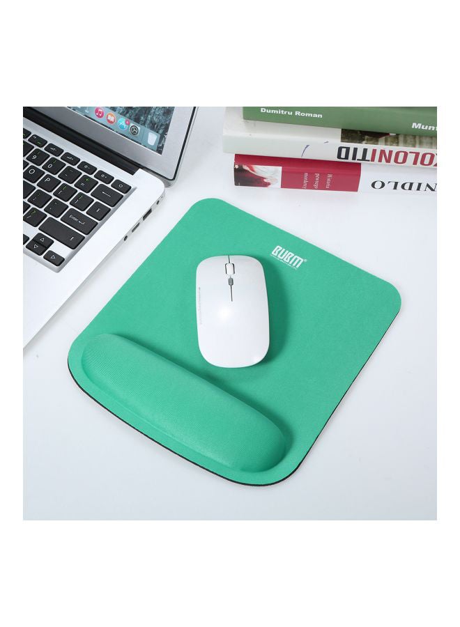 BUBM Wrist Support Mouse Pad Green - Image 4