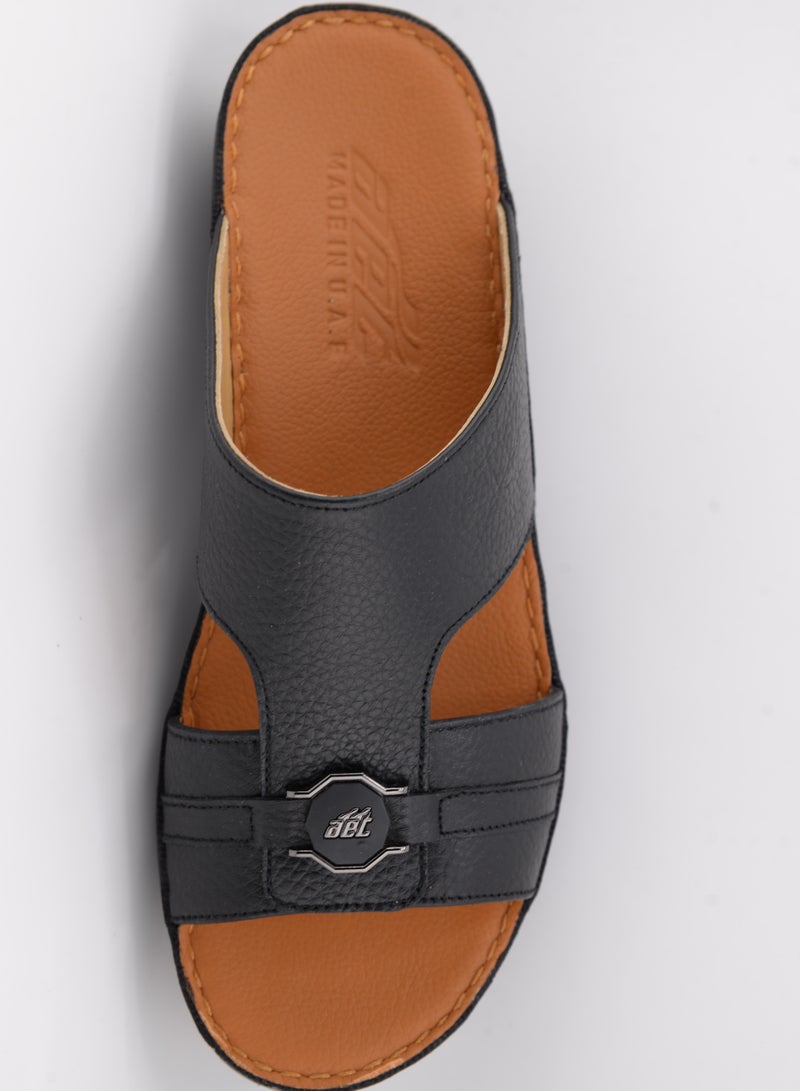 النهام صندل عربي يدوي فاخر | جلد نقي ونعل PU | حرفة أصيلة - Image 4