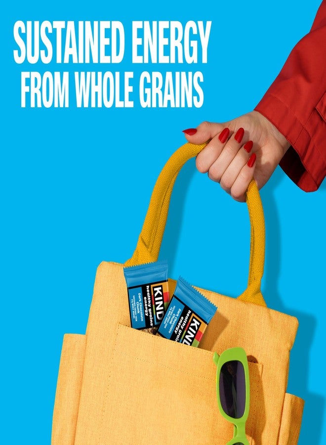 KIND Healthy Grains Energy Bars, Dark Chocolate Chunk, 21g Whole Grains, Made with Super Grains, Gluten Free Snacks, 40 Ct. - Image 3