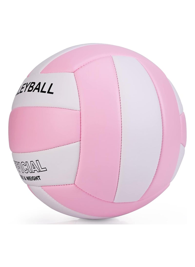 Generic Super Soft Volleyball Beach Volleyball Official Size 5 for Outdoor/Indoor/Pool/Gym/Training Premium Volleyball Equipment Durability Stability Sports Ball  - Image 2