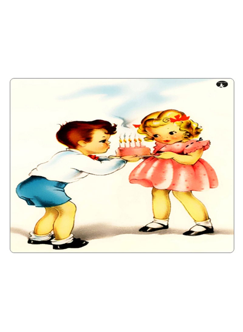 RKN Printed Anti-Slip Gaming Mouse Pad Multicolour