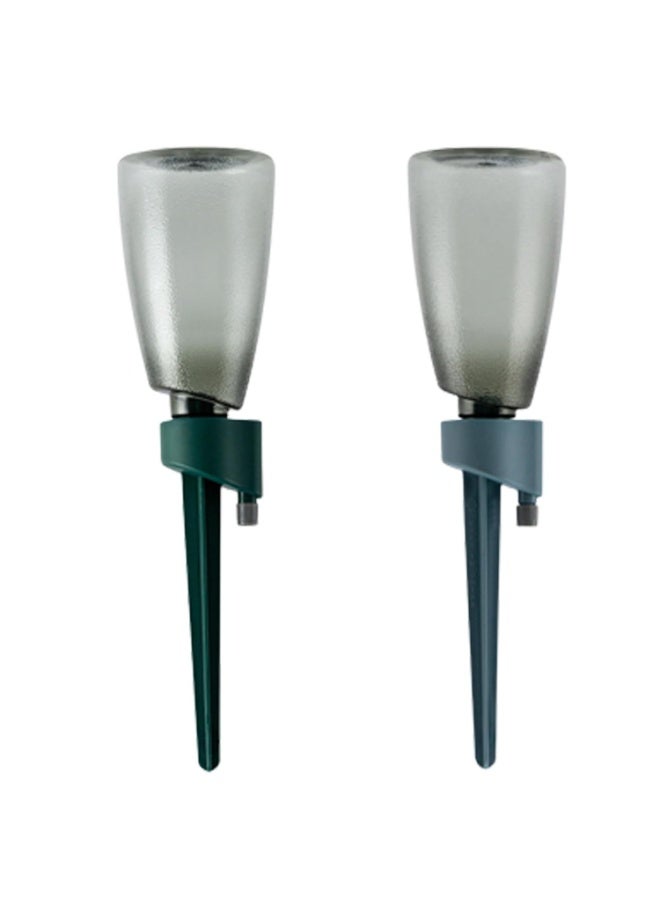 Plant Watering Devices Automatic Watering System 6Pcs Plant Waterer with 6Pcs 500ml Bottles Automatic Drip Irrigation Kits with Slow Release Control Valve for Plants Green - Image 2