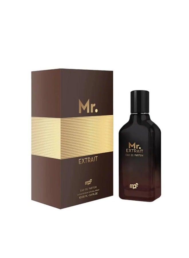 mpf Mr. Extrait Eau De Parfum for Men - 100ml | Sophisticated & Masculine Fragrance - Image 1