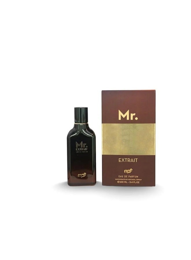 mpf Mr. Extrait Eau De Parfum for Men - 100ml | Sophisticated & Masculine Fragrance - Image 2