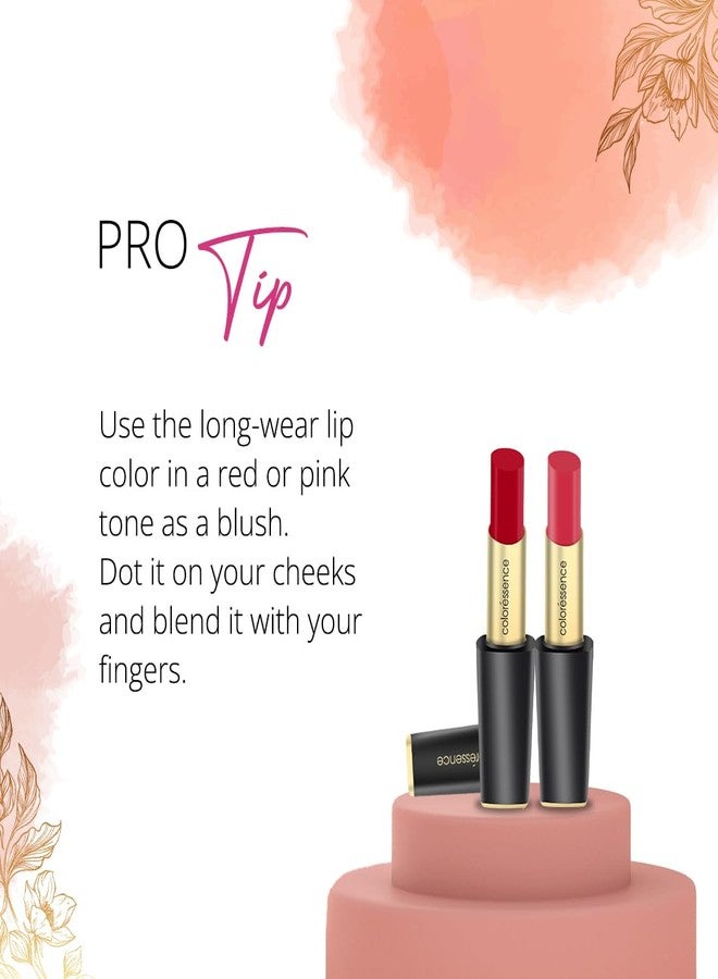 Coloressence Intense Long Wear Lipstick, Autumn Rush, 3.3gm | Highly Pigmented | Matte Finish | Long Lasting | Waterproof | Non-Sticky - Image 4