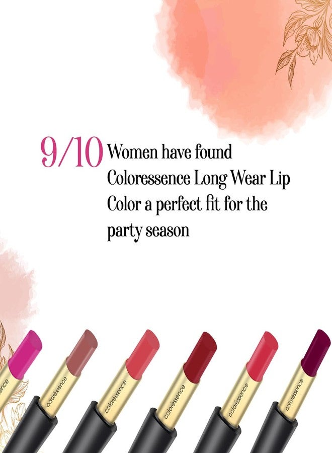 Coloressence Intense Long Wear Lipstick, Autumn Rush, 3.3gm | Highly Pigmented | Matte Finish | Long Lasting | Waterproof | Non-Sticky - Image 5