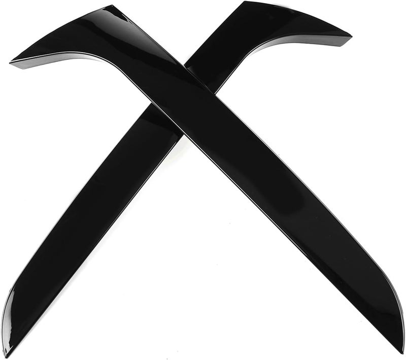 Yurefax Gloss Black Rear Window Spoiler for A4 B8 - Image 1