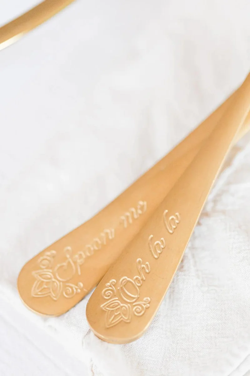 YVONNE ELLEN Gold Cutlery Set (16pcs)