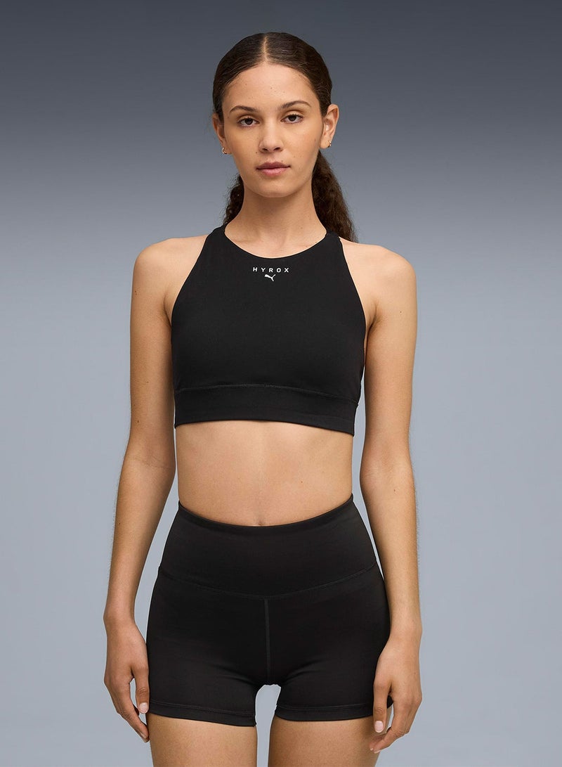 PUMA W PUMA X HYROX SHAPELUXE HIGH NECK BRA - Image 1