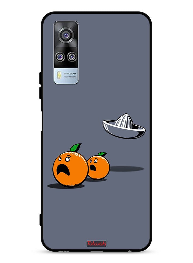 Tolwak vivo Y53s 4G Protective Case Cover Minimalism Digital Art Humor - Image 1