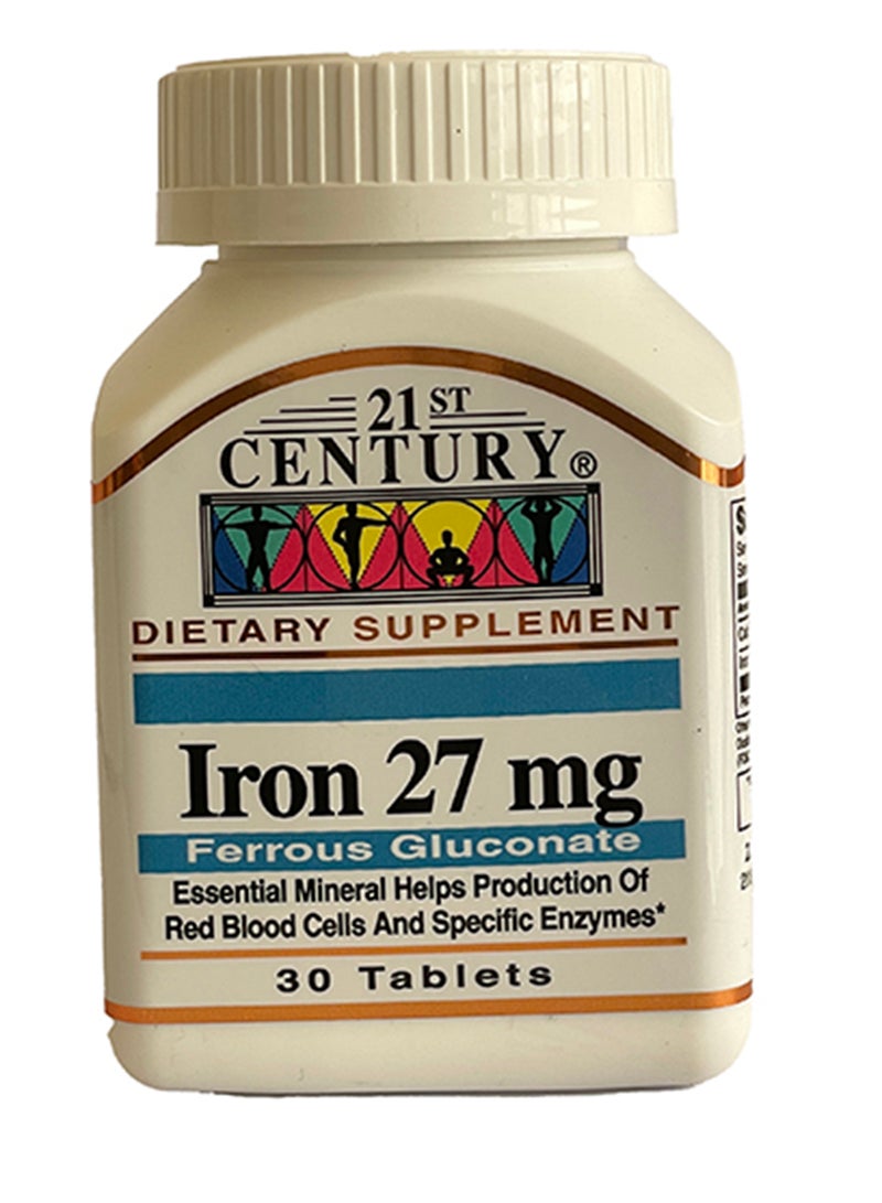 حديد 27 ملغ 30 قرص