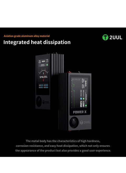 2UUL POWER X Real-time Voltage Current Display Tester