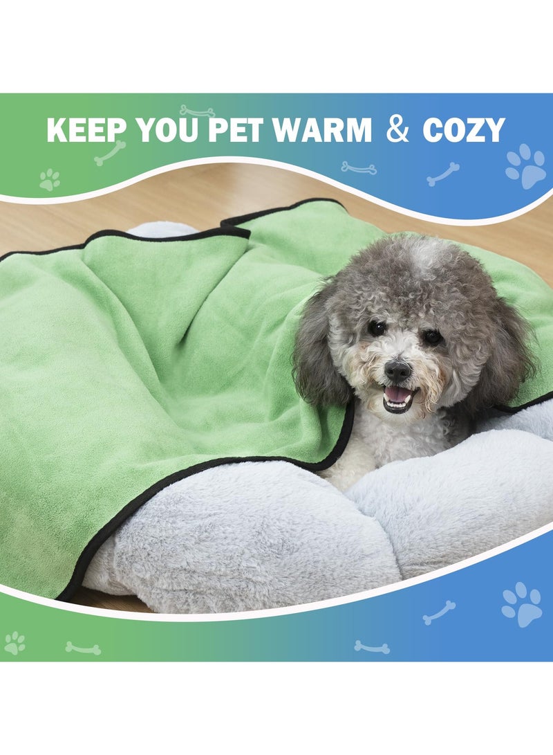 Microfiber Pet Towel for Cats and Dogs Super Absorbent, Soft, Quick Drying - Image 2