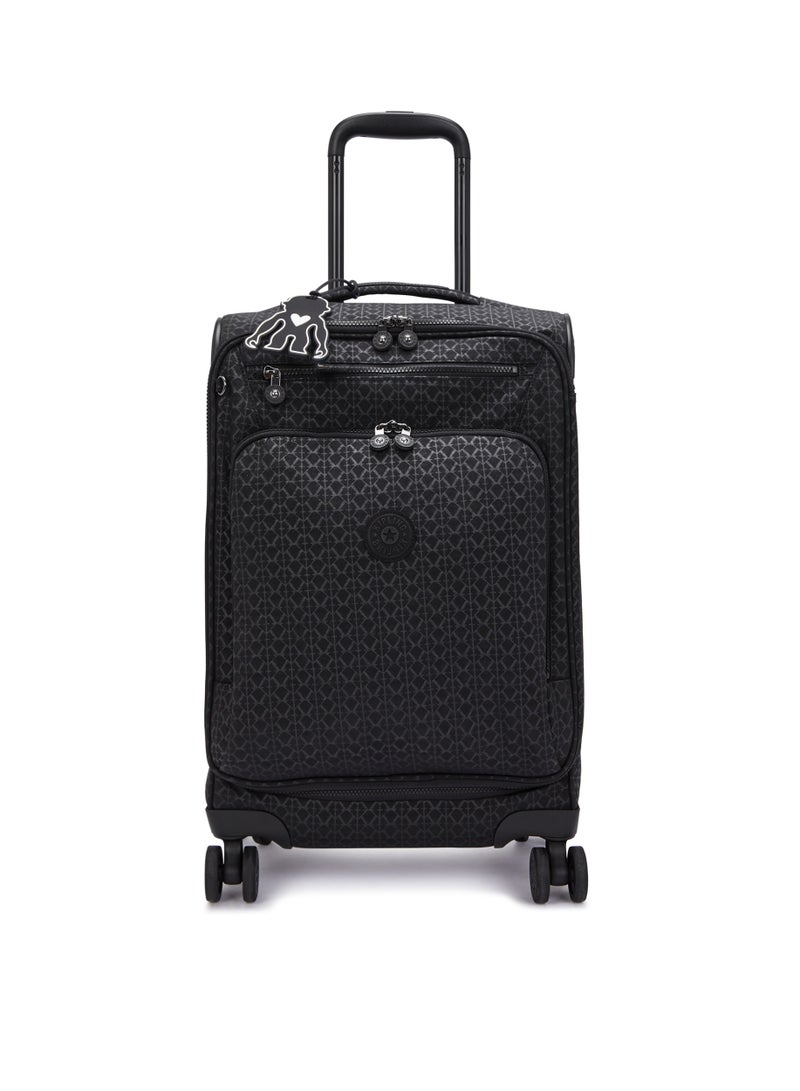 kipling Basic Plus New Youri Spin Small Wheeled Travel Case with Extendable Trolley Handle 58cm/22inches, 2.55kg, 33L, Signature Emb - Image 1