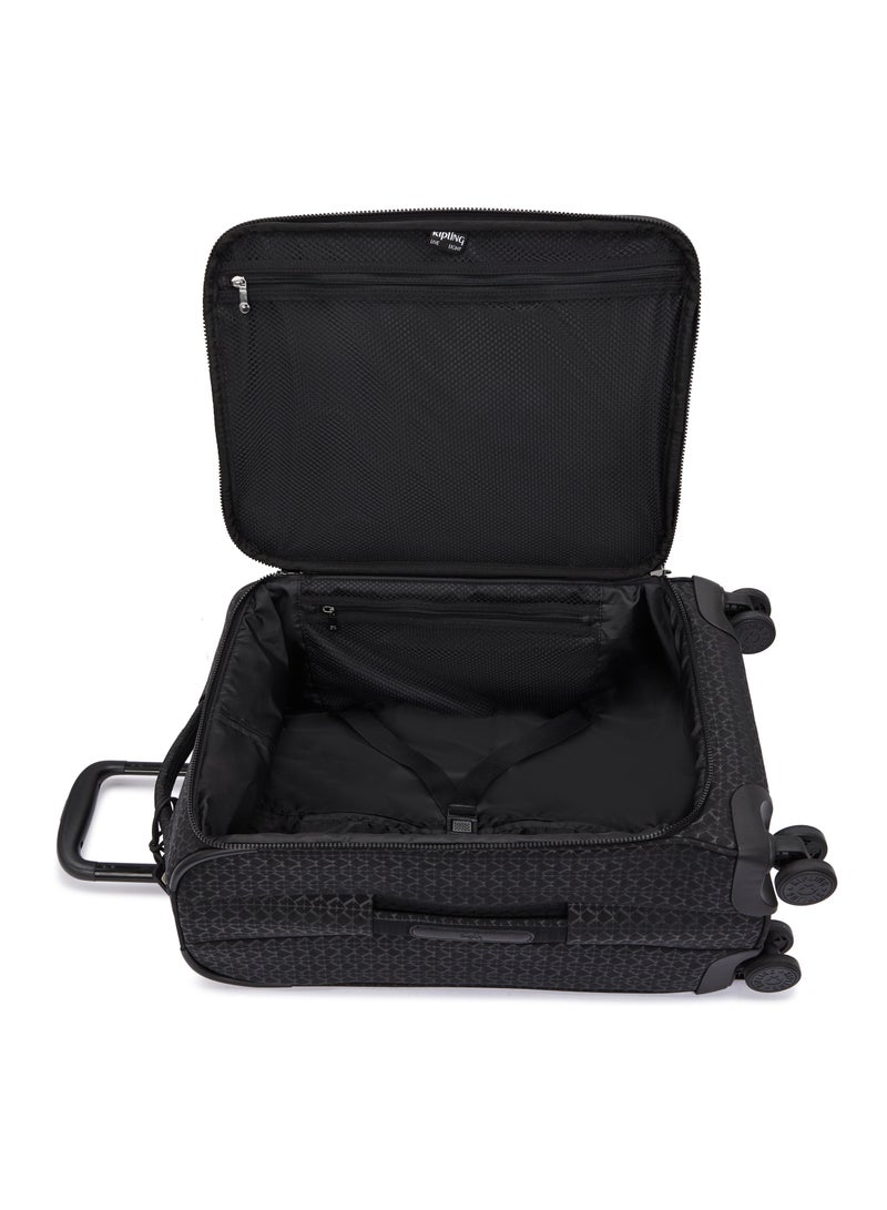 kipling Basic Plus New Youri Spin Small Wheeled Travel Case with Extendable Trolley Handle 58cm/22inches, 2.55kg, 33L, Signature Emb - Image 4