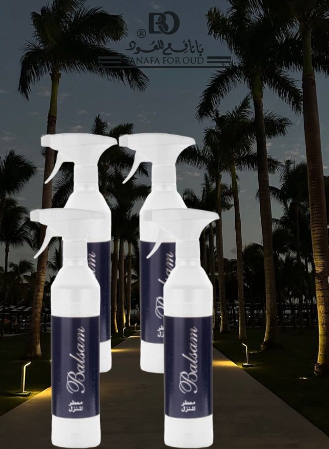 Banafa 4 Pieces Balsam House Freshener - Image 1