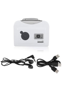 Cassette Converter Portable Cassette Tape to MP3 Converter USB Flash Drive Capture Audio Music Player Plug and Play MP3 Capture