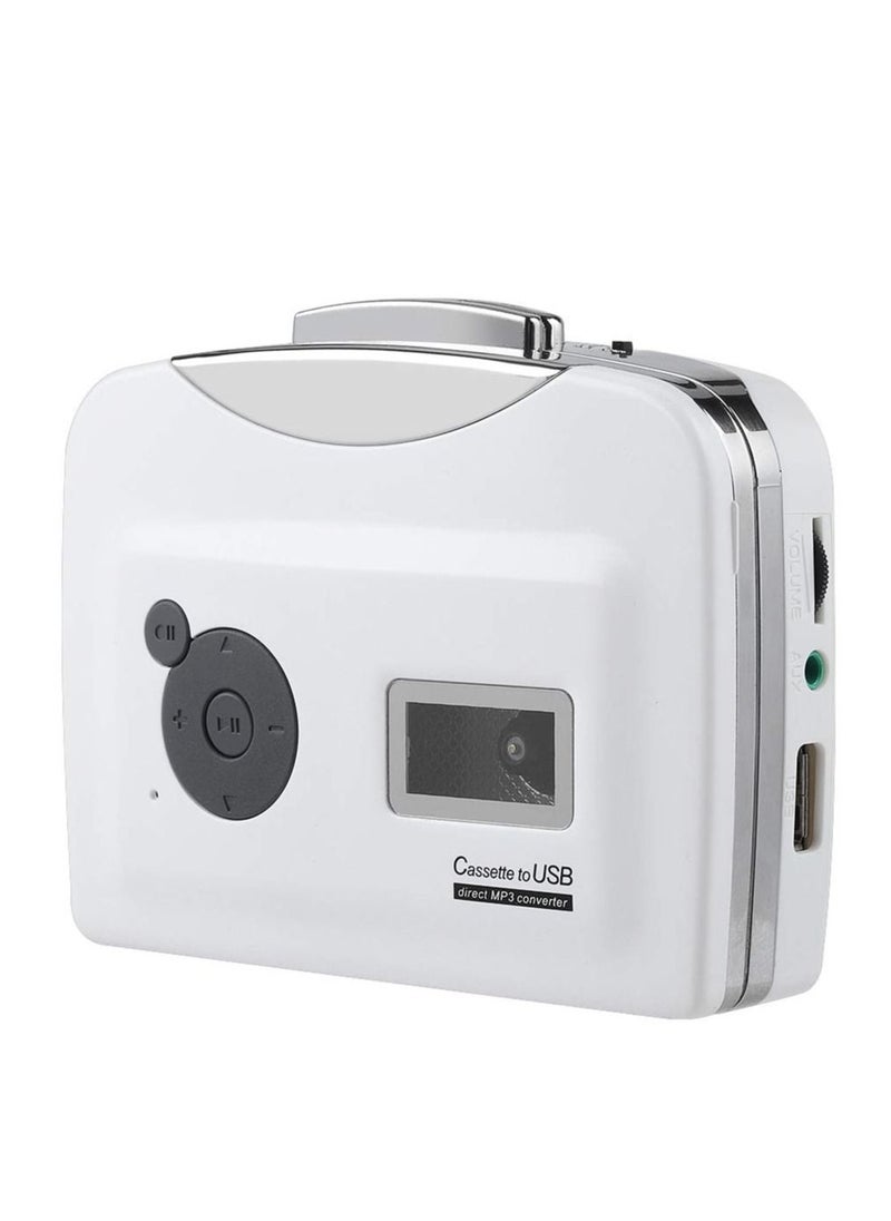 Generic - Cassette Converter Portable Cassette Tape to MP3 Converter USB Flash Drive Capture Audio Music Player Plug and Play MP3 Capture - Image 1