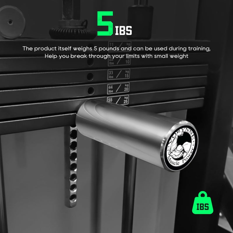 Vorynne Weight Stack Pin Extender for Gym Cable Machine & Home Gym, Ã˜ 8 mm, Allowing Additional Olympic Weight Plates, Made of Durable Steel for Secure and Long-Lasting Use - Image 5