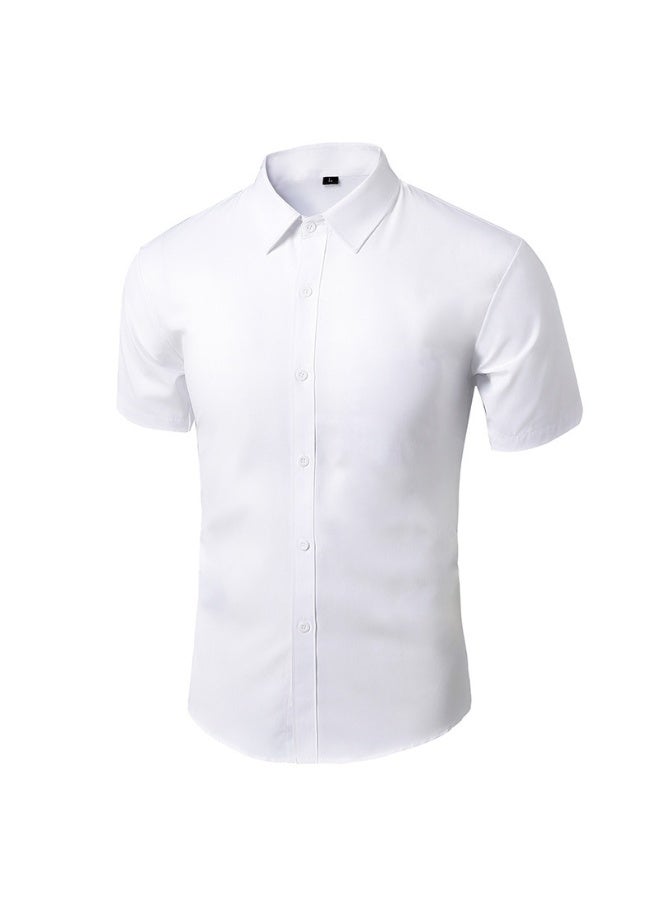 KUYING Casual Business Shirt Slim fit Professional Formal Shirt 
