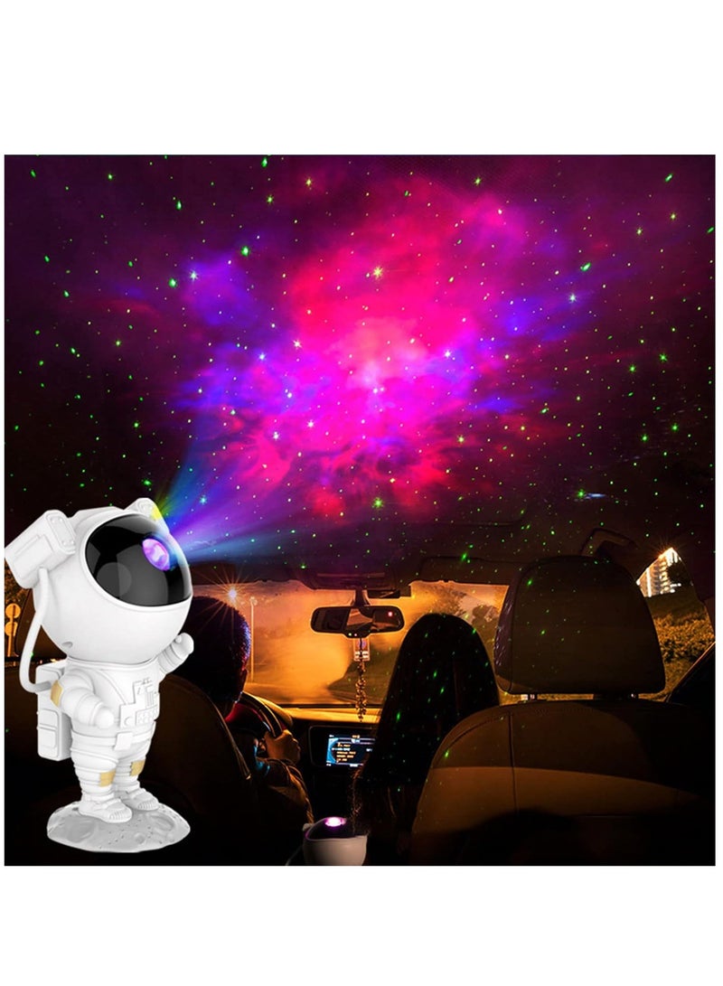 ELTRAZONE Astronaut Star Projector Night Lights, Kids Room Decor Aesthetic,Astronaut Nebula Galaxy Projector Night Light,Remote Control Timing and 360°Rotation Magnetic Head,Lights for Bedroom,Gaming Room Decor - Image 3