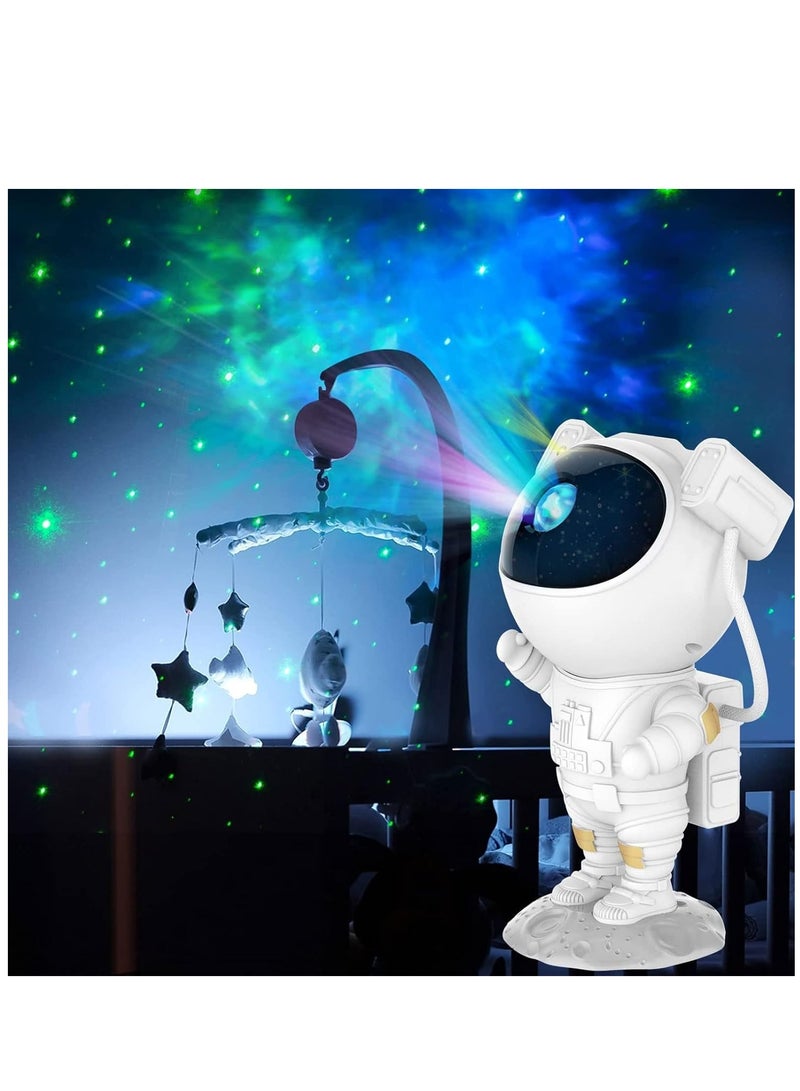 ELTRAZONE Astronaut Star Projector Night Lights, Kids Room Decor Aesthetic,Astronaut Nebula Galaxy Projector Night Light,Remote Control Timing and 360°Rotation Magnetic Head,Lights for Bedroom,Gaming Room Decor - Image 2