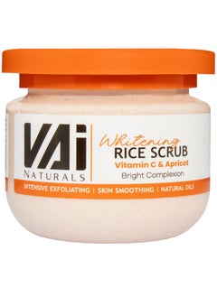 VAI Naturals Rice Body Scrub with Apricot and Vitamin C 280ml  - Image 1