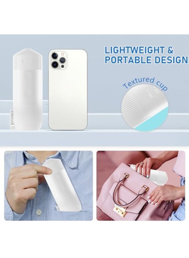 Day Wins Portable Water Flosser for Teeth Travel Mini Small Water Flosser Compact Electric Oral Irrigator Dental Flossing for Teeth Cleaning Cordless Advanced Tonsil Stone Kids Adults Braces - Image 2
