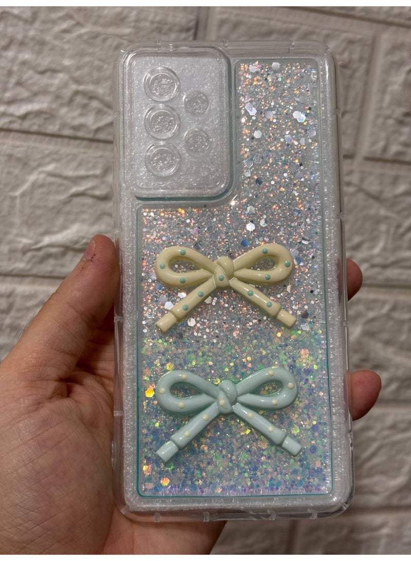 Back cover with a bow, compatible with the phone Samsung A53 - Image 1