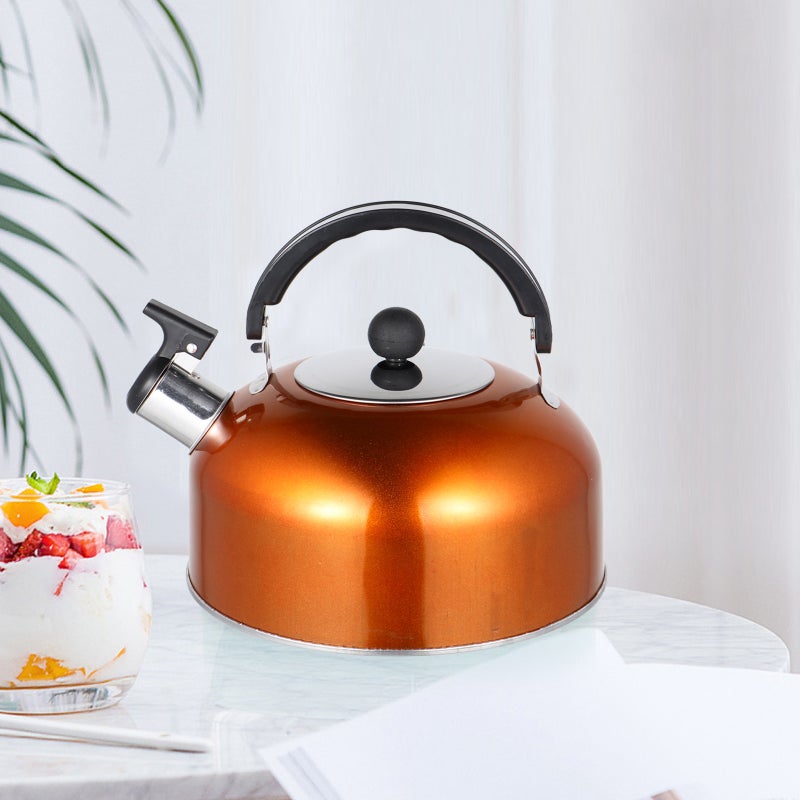 1Pc Whistling Tea Kettle Practical Boiling Teapot Stainless Steel Tea Kettle - Image 5