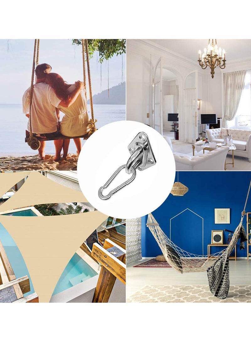 Barakah Heavy Duty Sun Shade Sail Fixing Kit for Garden Triangle and Square Rectangle 304 Stainless Steel Hardware Accessories - Image 2