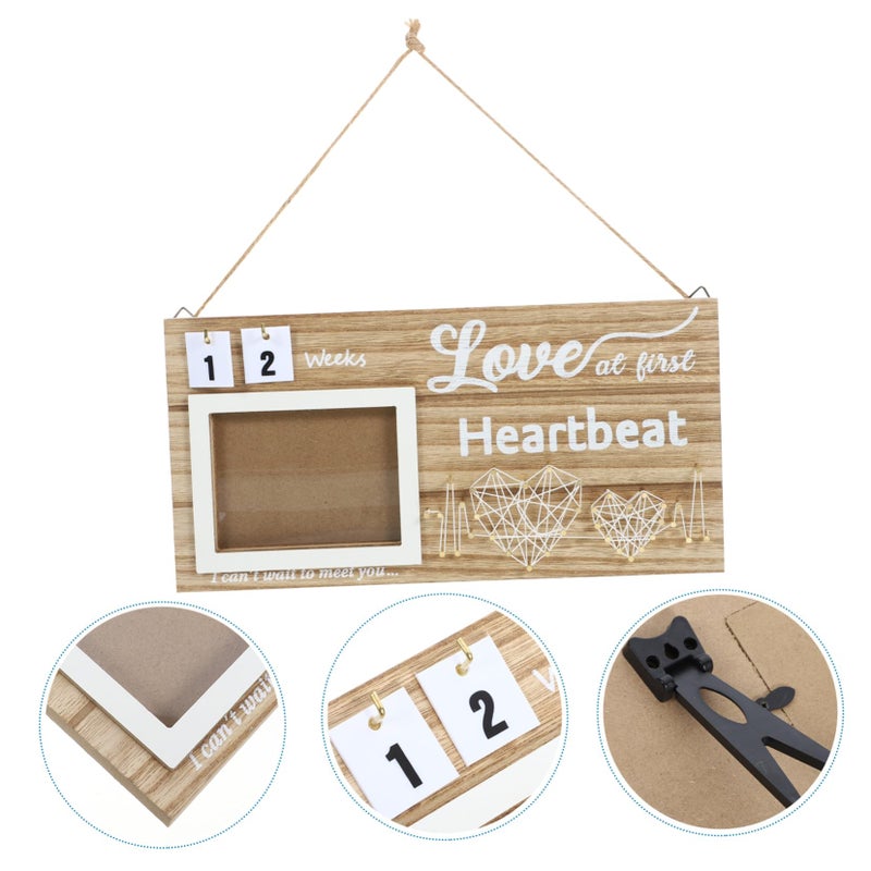 Sonogram Picture Frame For Ultrasound Photos Elegant Nursery Decor Cherished Keepsake - Image 3