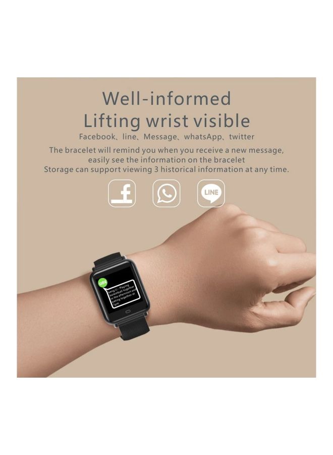 NIBEMINENT Q9 Sport Smartwatch Black  - Image 5