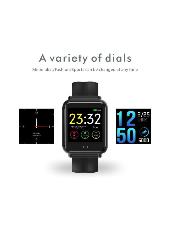 NIBEMINENT Q9 Sport Smartwatch Black  - Image 4