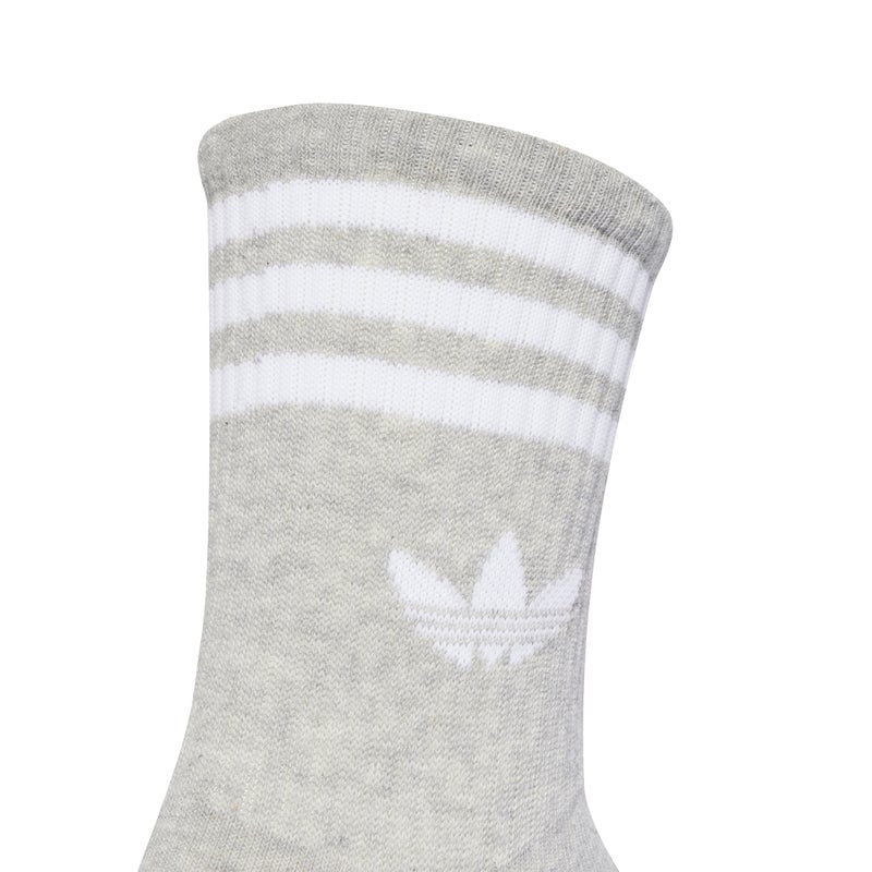 اديداس ثلاثة أزواج من جوارب 3-Stripes Crew - Image 2