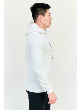 adidas Originals Men Sportswear Fit Long Sleeves Running Sweatshirt, White  - Image 4